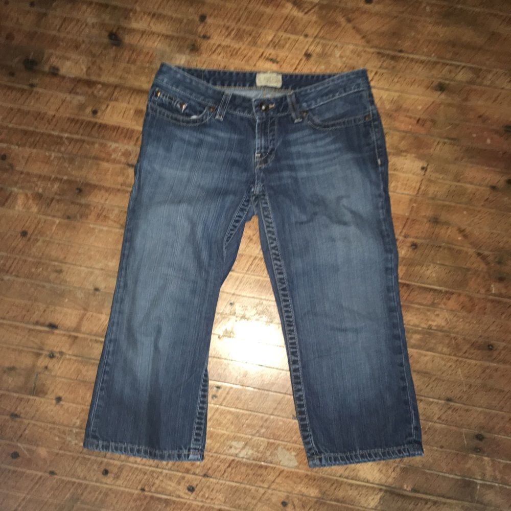 BKE 28 straight leg denim normcore basics beachy capris